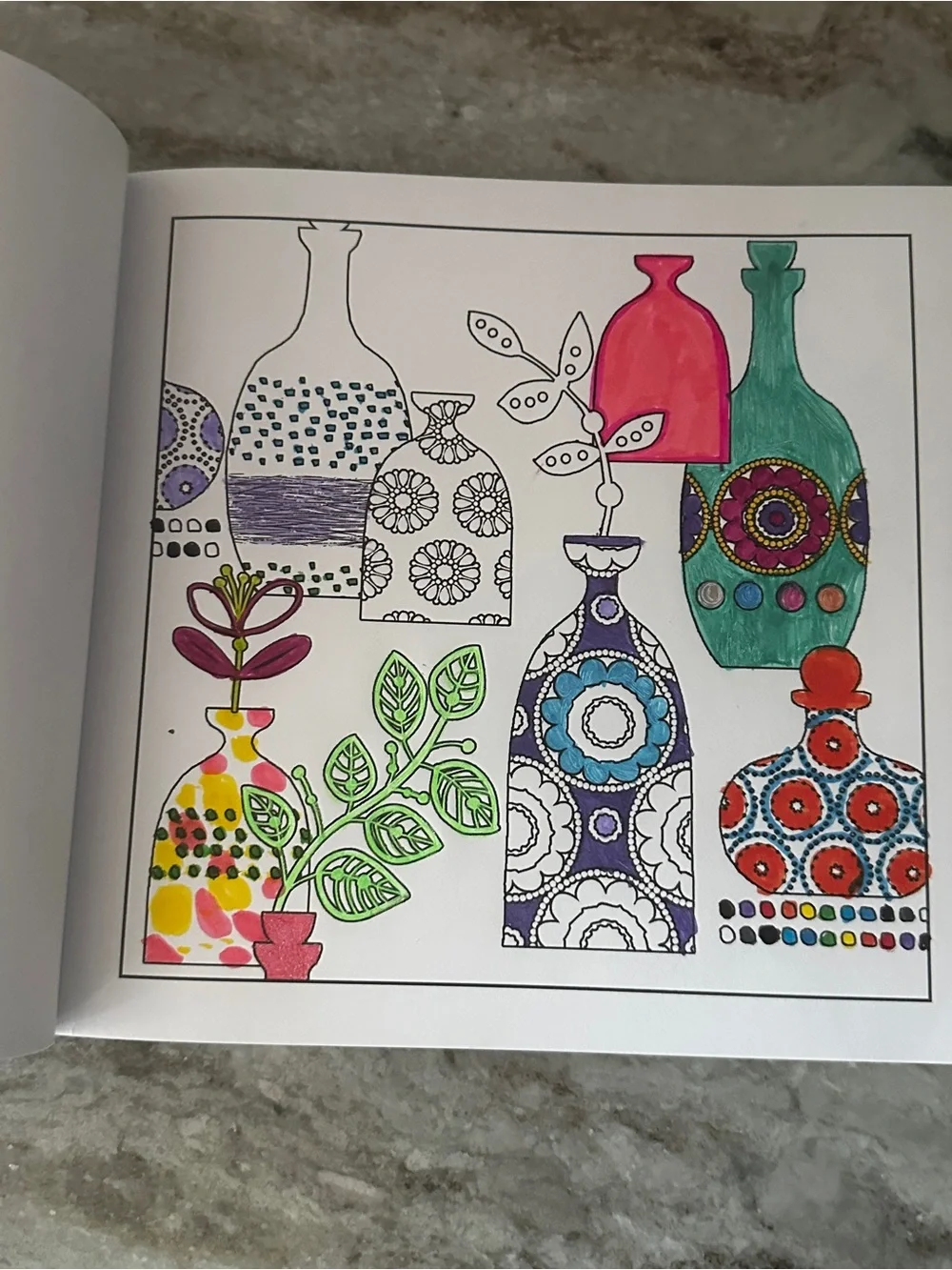 Hallmark The Art of Happiness Coloring Book